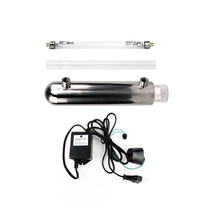 UV Lamp System with Ultraviolet Light for water disinfection 6W, 240Lt / h EU Origin
